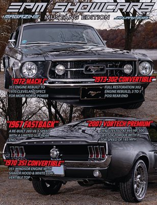 EMP SHOWCARS ISSUE 14 MUSTANG EDITION