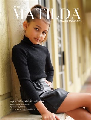 Matilda Model Magazine Milla Villedrouin cover