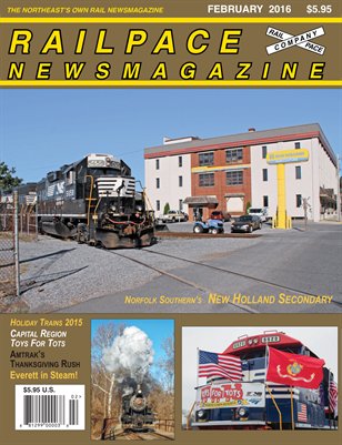 February 2016 Railpace Newsmagazine