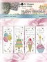 Happy Birthday Bookmarks Counted Cross Stitch Pattern