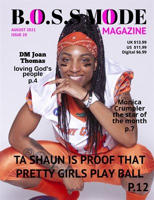 B.O.S.S MODE Magazine August Edition 2021