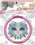 Colorful Cats Morning Glory Counted Cross Stitch Pattern