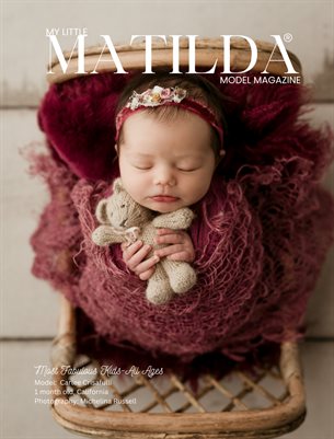 Matilda Model Magazine cover Carlee Crisafulli