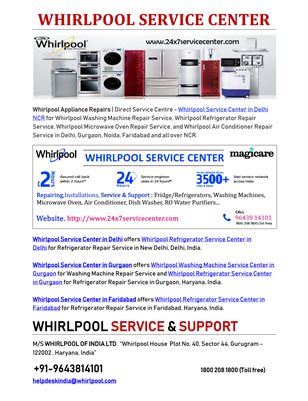 Whirlpool Service Center
